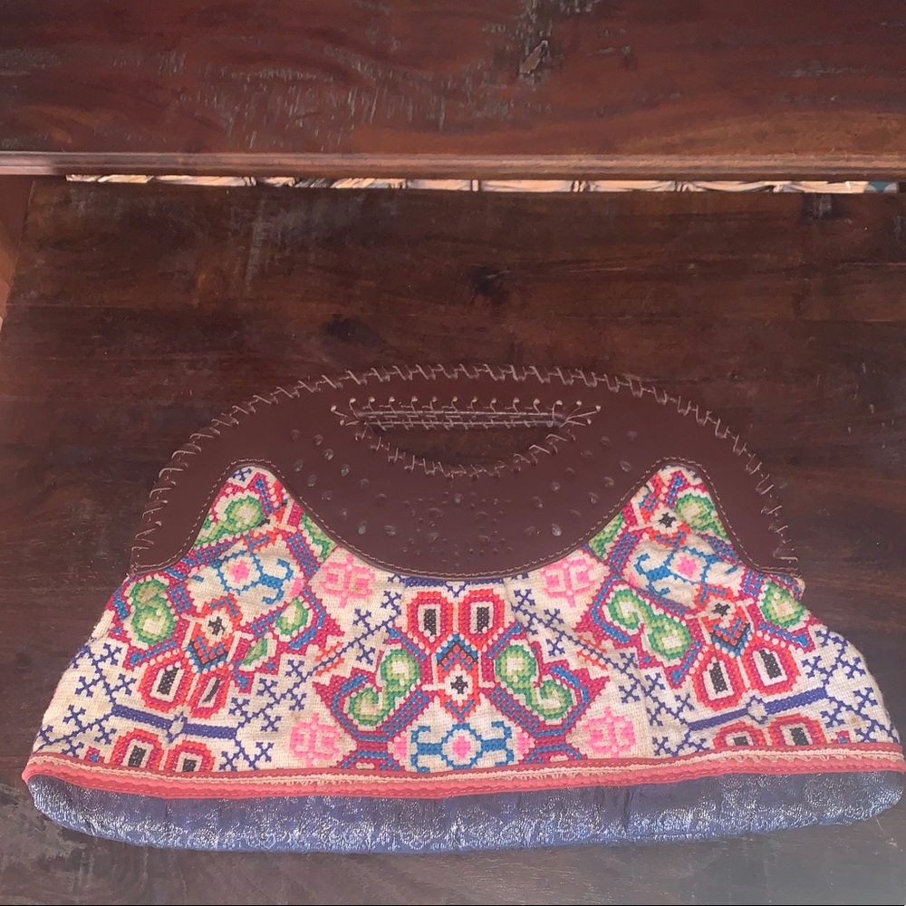 Jasper & Jeera Crocheted Clutch